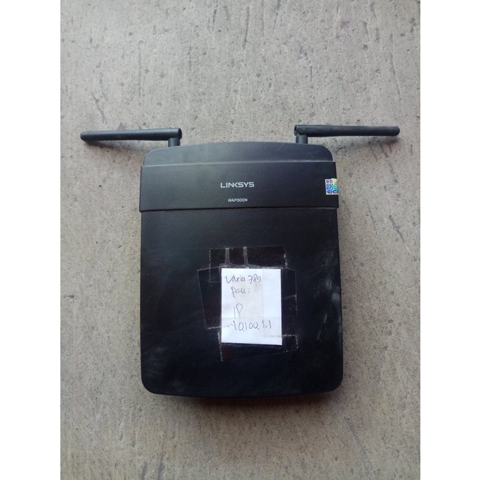 ACCESS POINT LINKSYS WAP300N SECOND masih baik