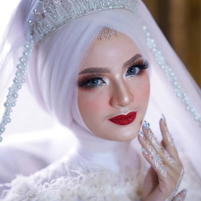 Veil slayer pengantin mutiara