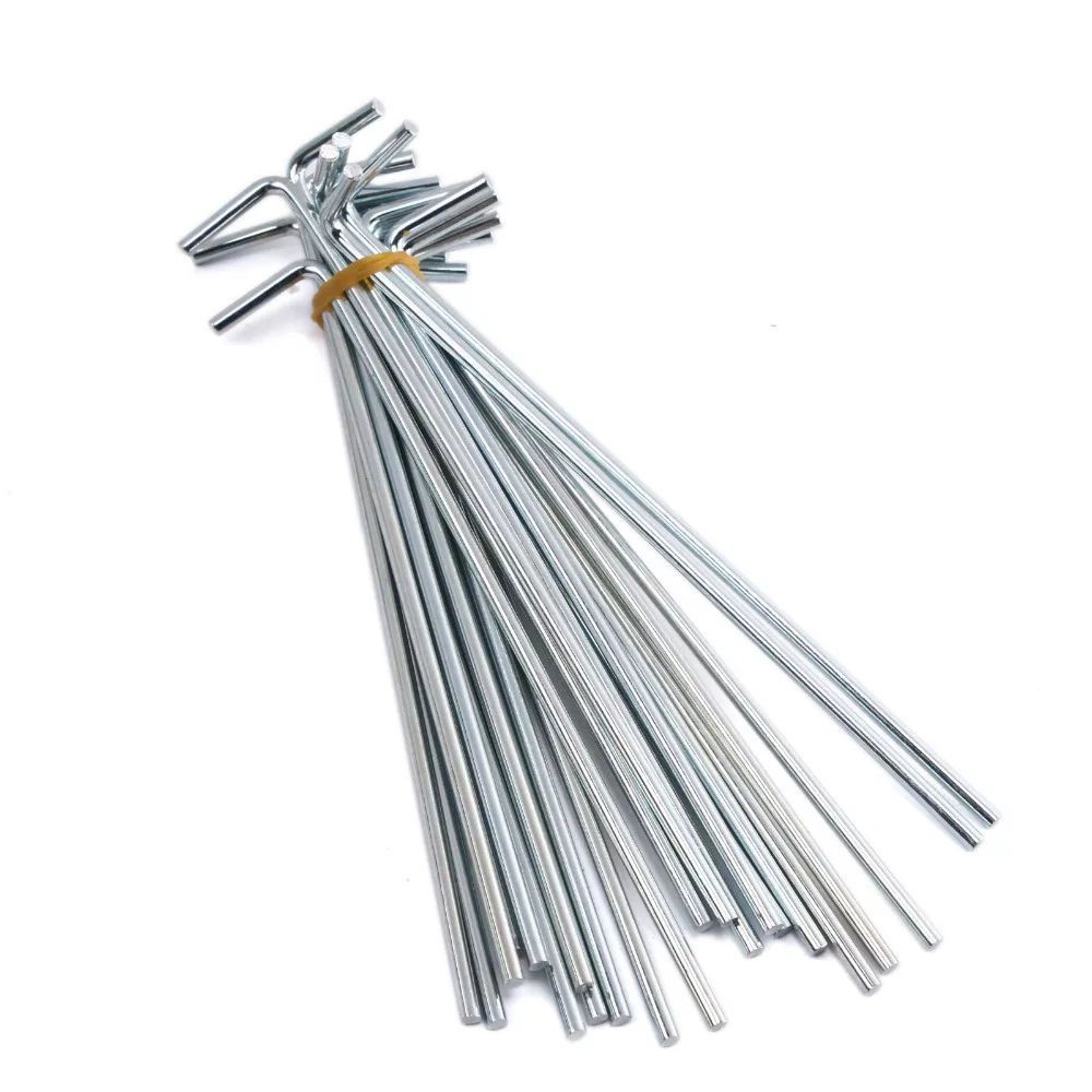 Antarestar Pasak Tenda Dome Besi Nikel Tenda Hiking Patok Tenda Murah