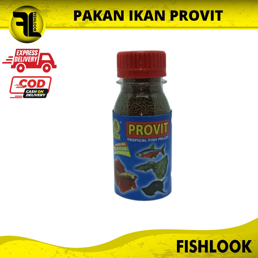 PELET IKAN KECIL PROVIT / PELLET IKAN BERVITAMIN