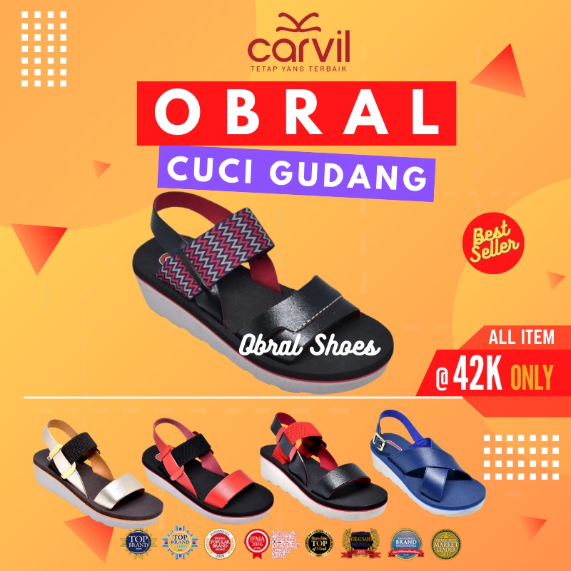 CARVIL Maya-L Sandal Wanita Carvil Tali Wanita ORIGINAL