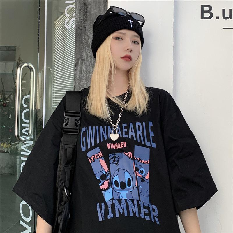 Amspro Baju oversize unisex baju atasan LiDo