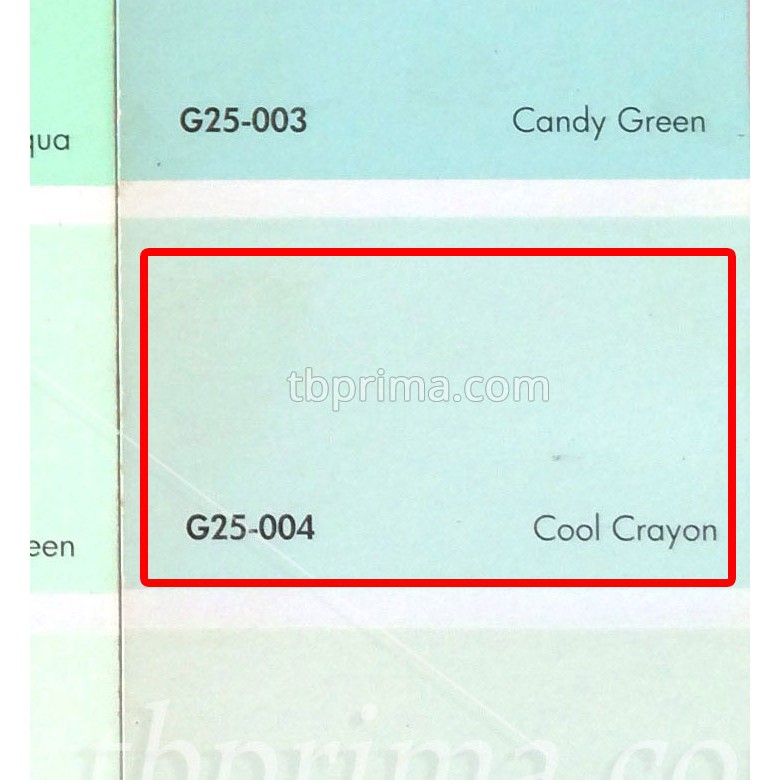 No Drop Tinting G25-004 Cool Crayon 1 kg