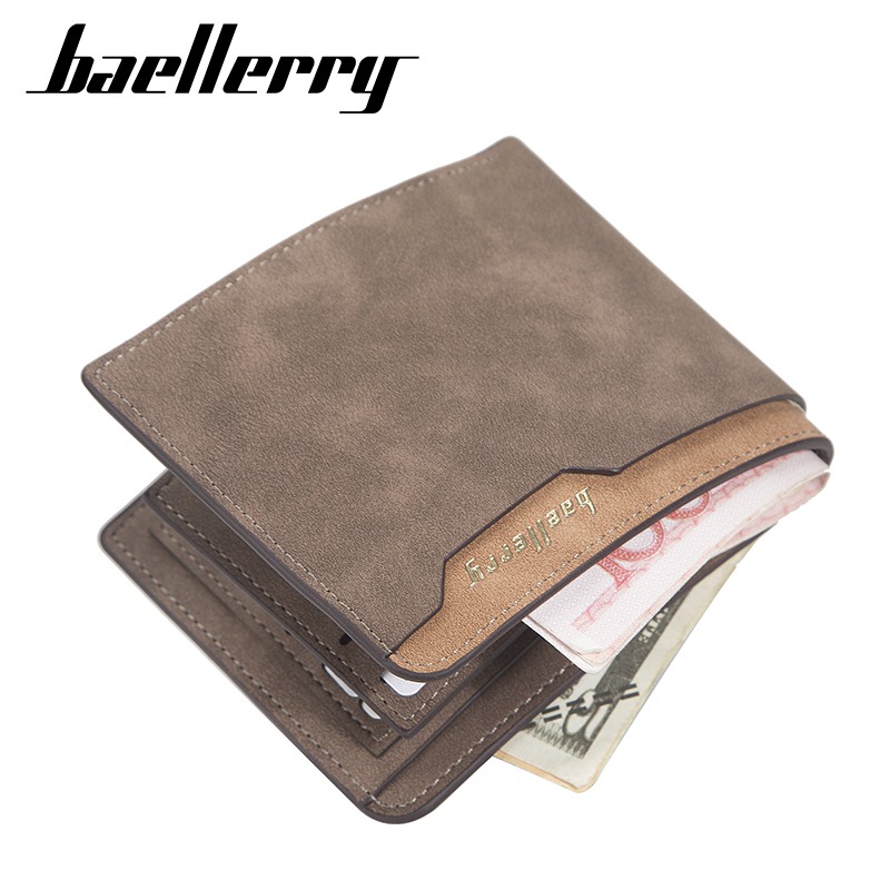 BAELLERRY DR034 Dompet Pria Bahan Kulit PU Leather Premium WATCHKITE WKOS