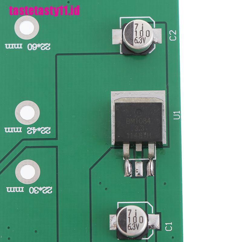 (TTID) Adapter Konverter ngff (M2) ssd Ke 2.5 &quot;sata m.2 ngff ssd Ke sata3