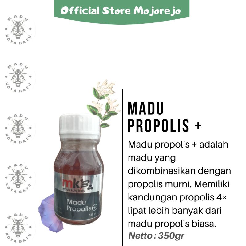 

Madu Murni Propolis 2in1 (madu, propolis)