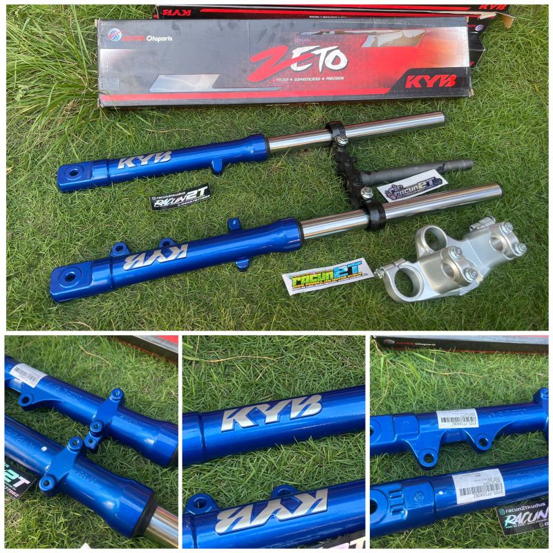 paket set SHOCKBEKER SEKOK DEPAN VIXION SCOPIRO RX KING KYB ORIGINAL