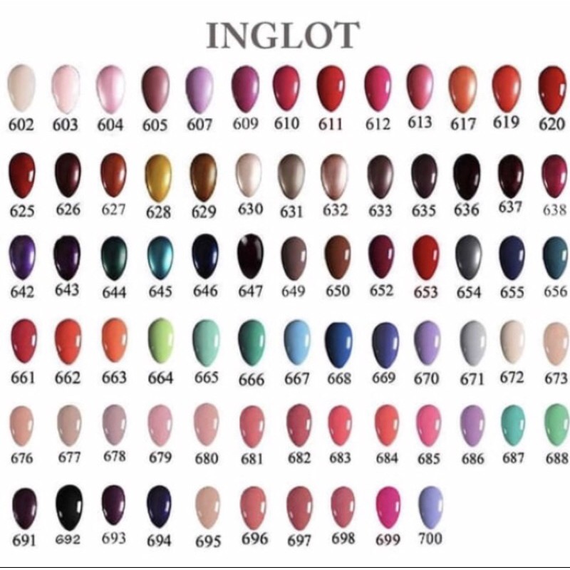 INGLOT O2M BREATHABLE NAIL ENAMEL - INGLOT KUTEX