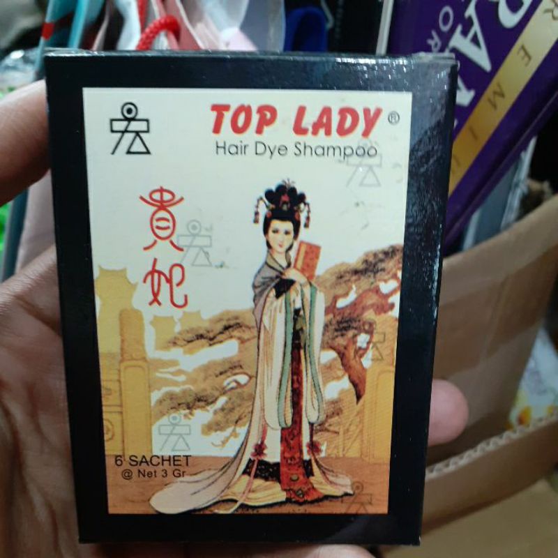 SEMIR RAMBUT TOP LADY HAIR DYE SHAMPOO