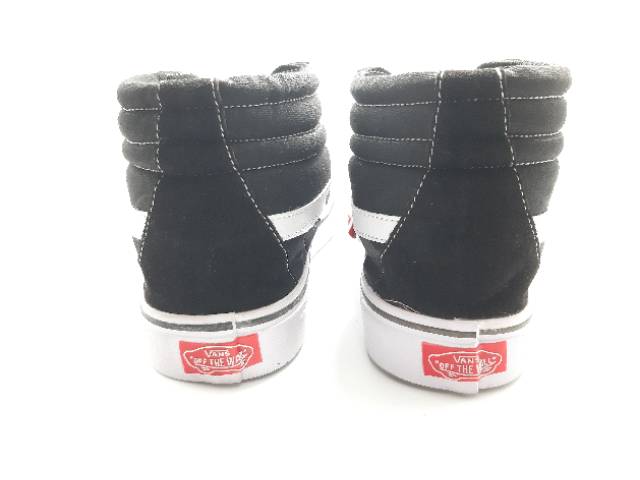 Sepatu pria &amp; wanita vans oldskool classic SK8 black white suede kanvas