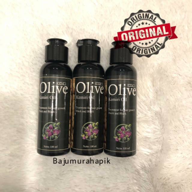 COE Olive Kemiri Oil Minyak Kemiri Rambut