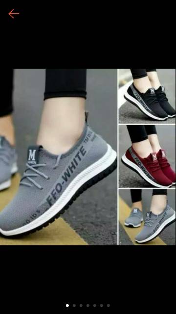 Sneakers wanita FFO WHITE TERMURAH-2