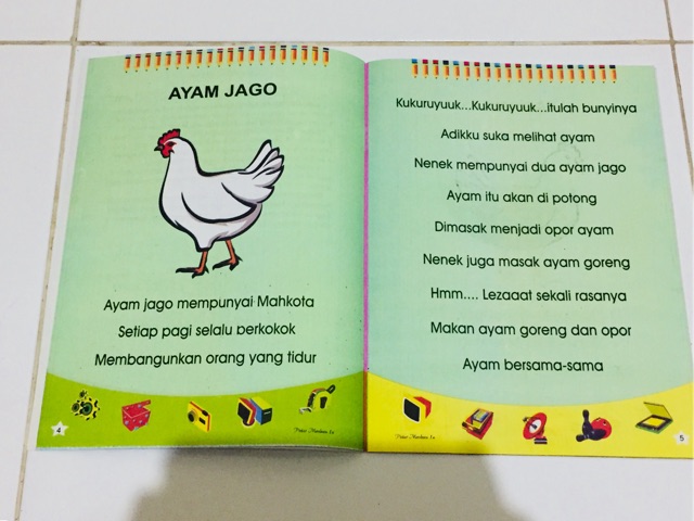 Buku Anak Pintar Membaca Untuk Anak TK dan SD Kelas 1-2 (SDO)