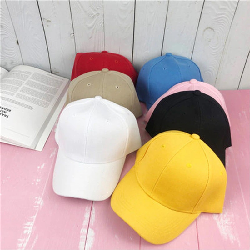 TOPI BASEBALL CAP POLOS PRIA WANITA DEWASA BISBOL CEWEK COWOK LAKI LAKI WARNA HITAM PUTIH COKLAT DIS