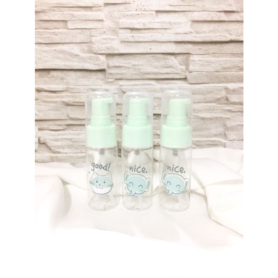Botol Toiletries Travel/Botol Travel Kit Pompa Multifungsi