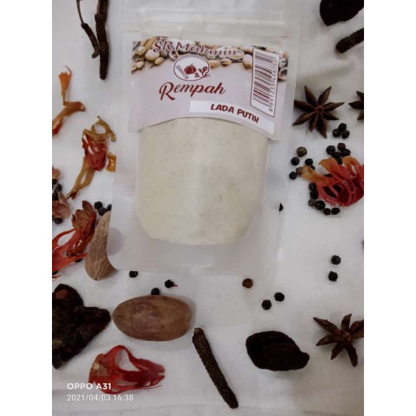 

LADA PUTIH BUBUK 100gr