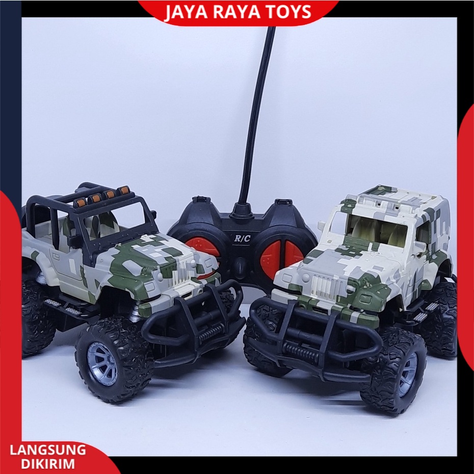 Mainan Anak Mobil Remote Control Offroad Rock Crawler RC Car Jeep Off Road Climber Mini Versi New