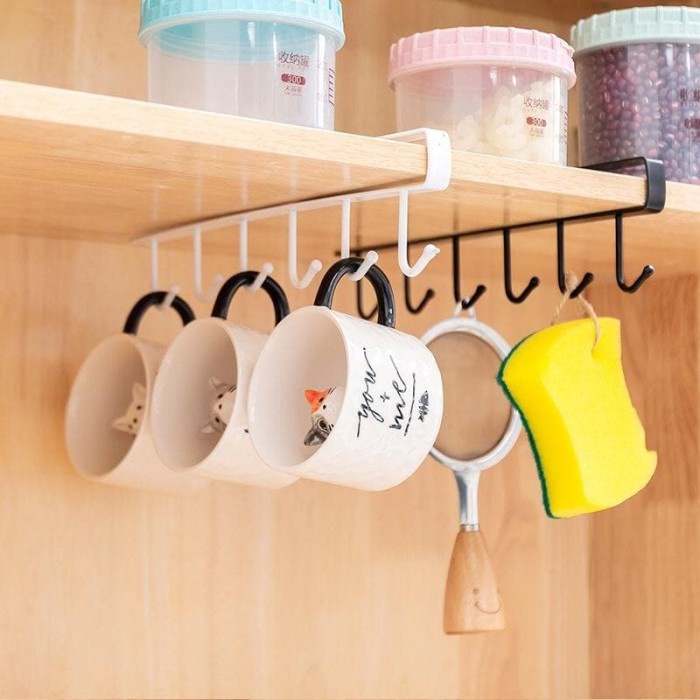 Kitchen Shelf Storage / Kitchen Organizer Hook / Rak Dapur