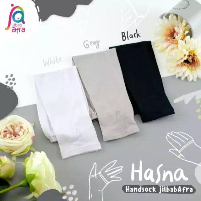 HANDSOCK HASNA - jilbab afra - handsock afra - handsock kaos - handsock jempol