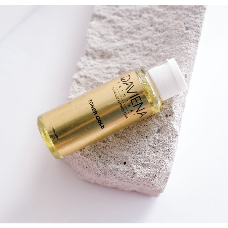 TONER GOLD | DAVIENA SKINCARE | DAVIENA PALEMBANG
