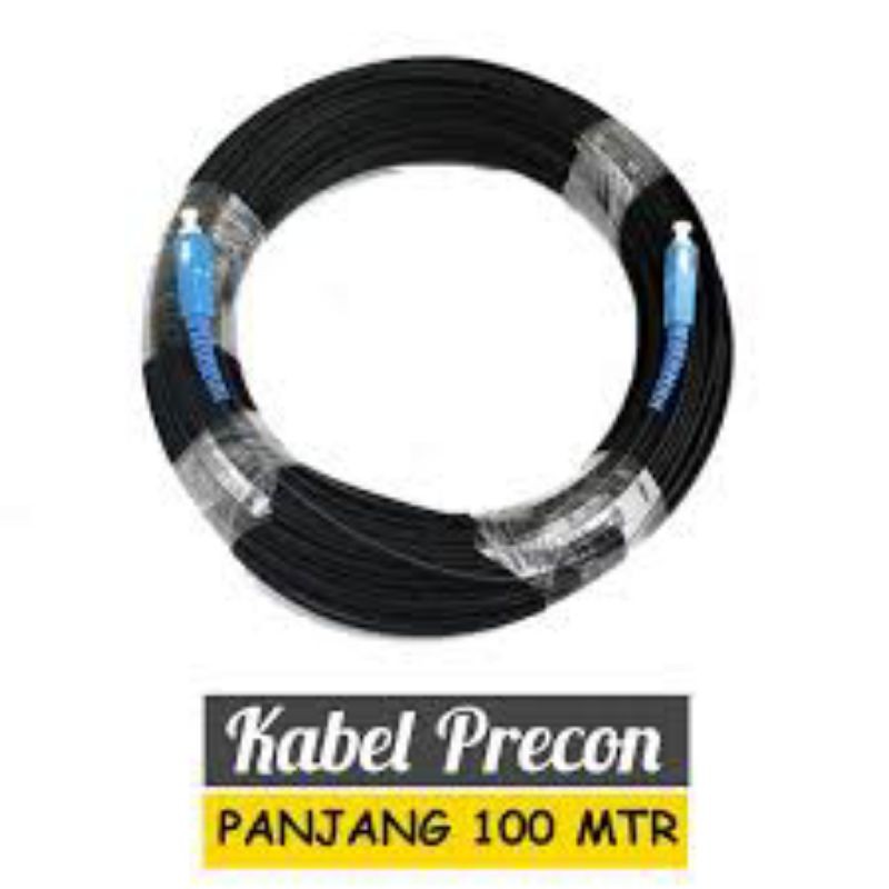 Kabel Fiber Optic 100M (+Konektor)