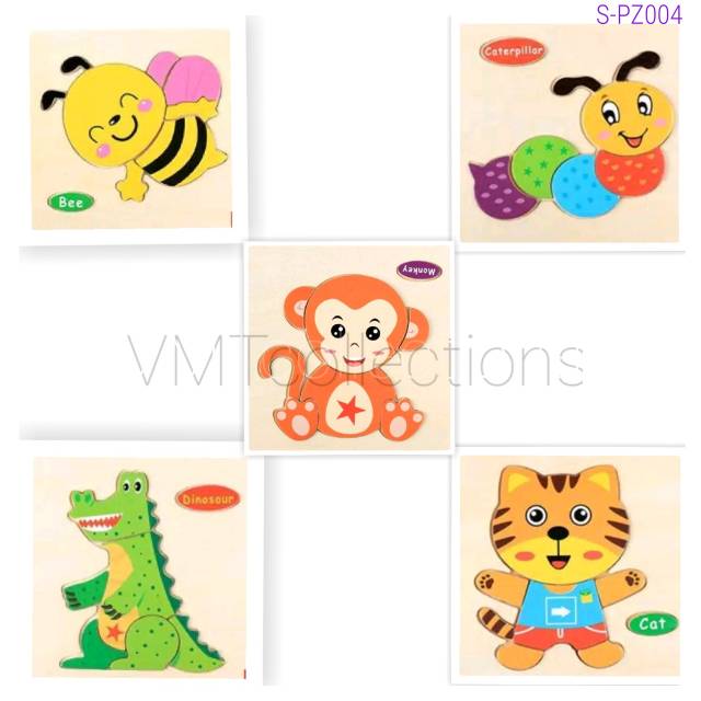 VMT - (PART 2) PUZZLE KAYU / PUZZLE BINATANG / PUZZLE ANAK