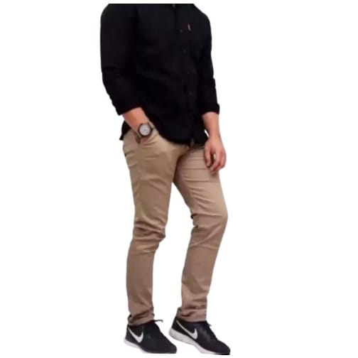 CELANA PANJANG CHINO PRIA - celana chino model skiny - celana panjang chino pria Celana Cino Man Skinny Panjang (Hitam) Best Seller- chino cino chinos fashion pria - Terbaru Dan MURAH/27-38 celana chino terkeren