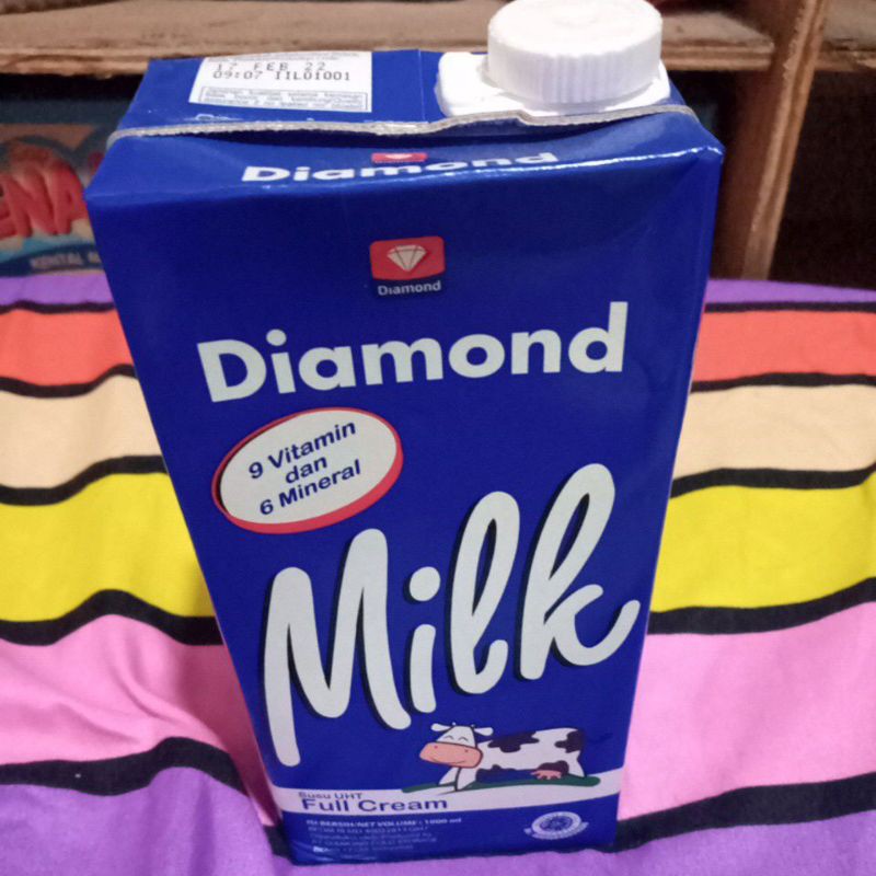 

susu uht full cream diamond paling murahh