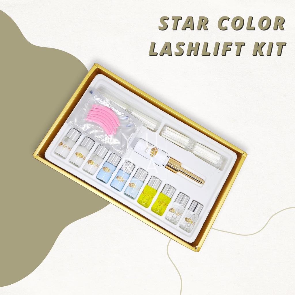 STAR COLORS Lash Lift Kit Perming Eyelash Paket Pelentik Pengeriting Bulu Mata