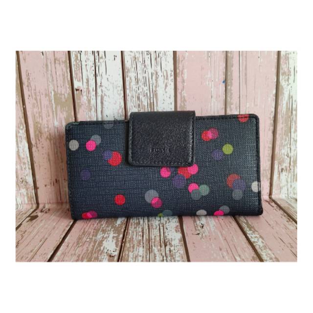 Fossil Navy Dot wallet