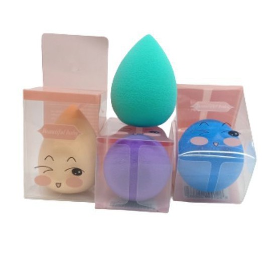 Makeup Sponge Tel Bentuk Bulat // Spon Beauty Eceran