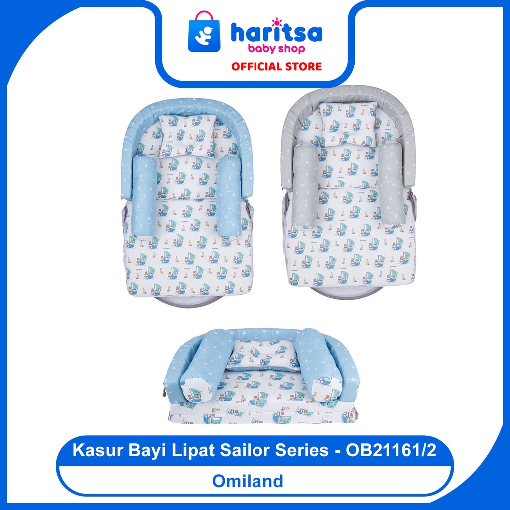 Omiland Kasur Bayi Lipat Sloth Series/Sailor Series - OB21161 OB21162 OB21152 OBK 5311