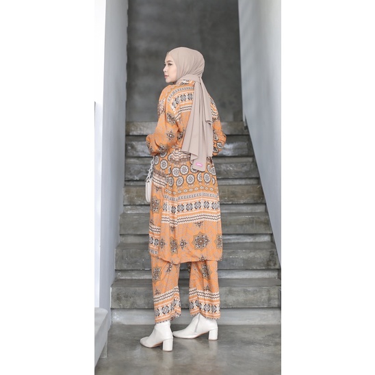 tunik rayon viscose/one set