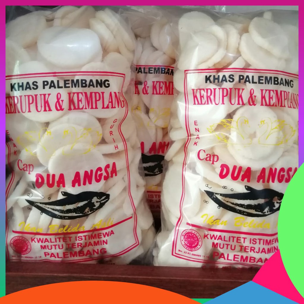 

Kerupuk Kemplang Dua Angsa Paketan 1 Kg Kemasan 250 Gram dan 500 Gram Kualitas No.03 Asli Palembang