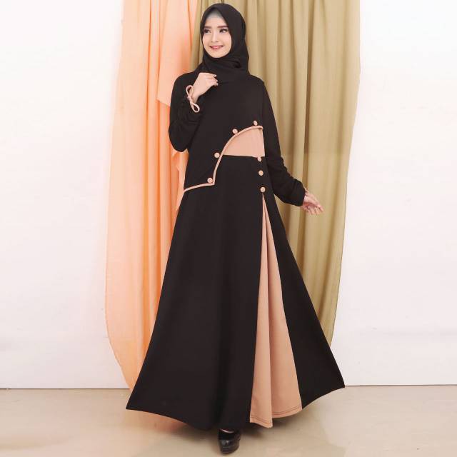 Gamis muslim INAYA MAXY DRESS Panjang