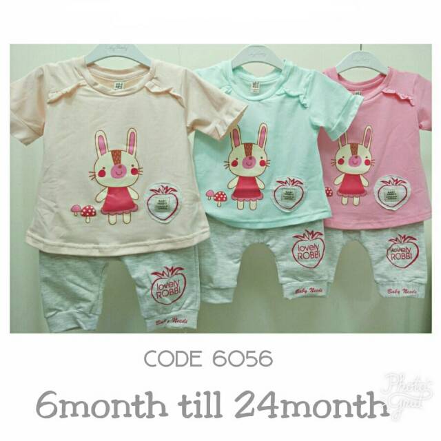 Baju Anak Bayi 6bln sampai 24bln / Stelan Anak Cewek / Baju Baby Lucu / Baju Anak 1 thn / Baju Murah