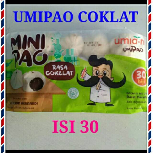 

MINI PAO COKLAT ISI 30 PCS