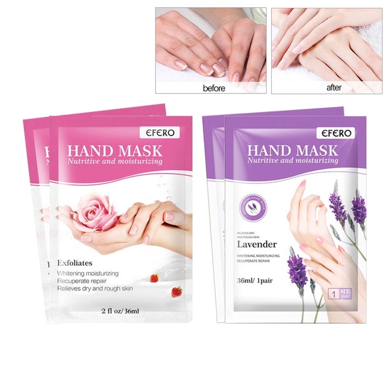 BEAUTY JAYA - EFERO Hand Mask Moisturizing Masker Tangan Kasar Kulit Mati dan kering Menjadikan Tangan Lembut