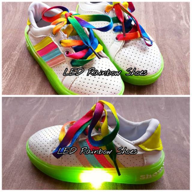 WALKER GREEN LED, SEPATU WALKER ANAK