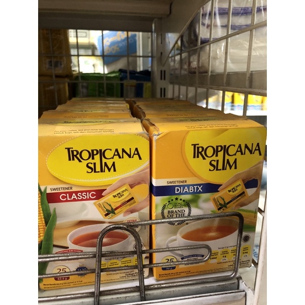 

Tropicana Slim Sweetener Classic Diabtx Isi 25