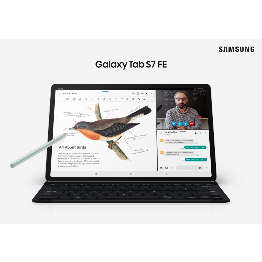 Samsung Galaxy Tab S7 FE 5G 6/128 GB [6GB/128GB] 12.4 inch Garansi Resmi SEIN-2