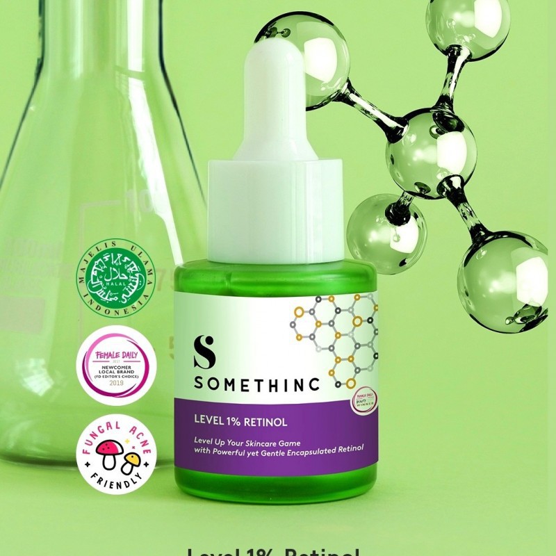 SOMETHINC LEVEL 1% RETINOL 20ml Serum Enkapsulasi Genitol200