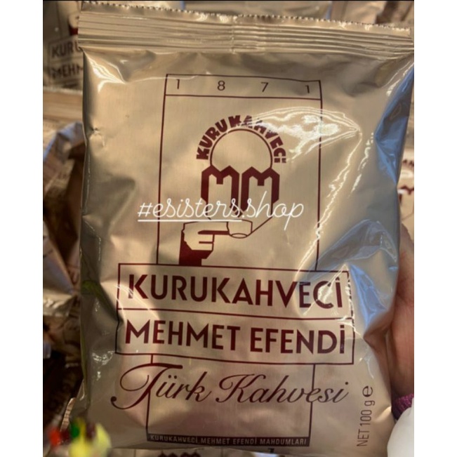 

Kurukahveci Mehmet Efendi Coffee/ Kopi Turki / Import Tukey Coffee Import Turki