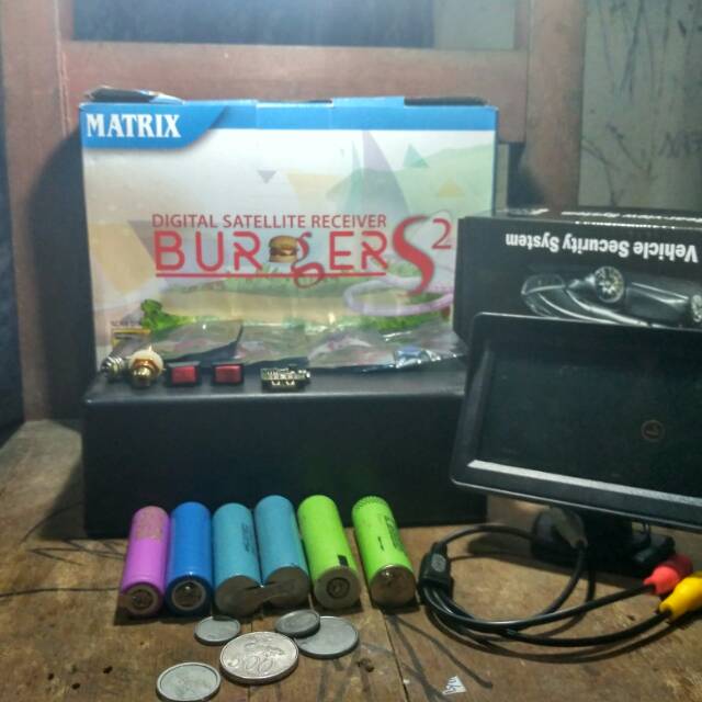 Bahan mentah pembuatan satfinder matrix komlit