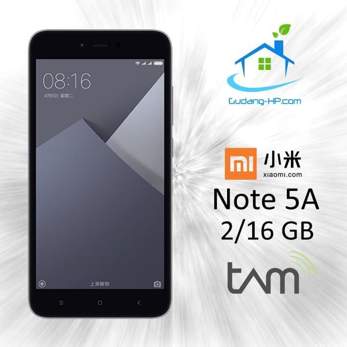 Baru - Xiaomi Redmi Note 5A 2/16Gb Grey Garansi Tam - Abu -Abu Tua