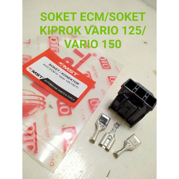 SOKET ECM-ECU SOKET KIPROK-SOKET ACG HONDA VARIO 125-VARIO 150-PCX 150-ADV 150
