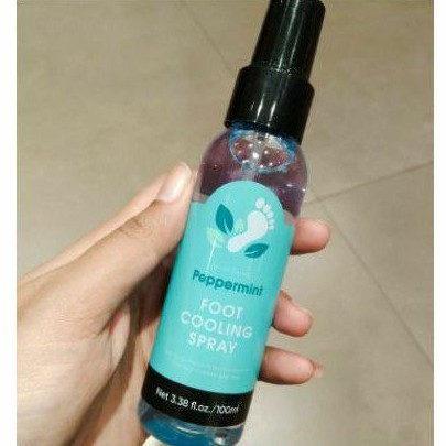 Parfum Kaki Foot Spray Cooling Peppermint Penghilang Bau Kaki Aroma Fresh Pewangi Semprotan Miniso