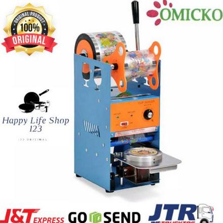 Cup Sealer Omicko/Mesin Cup Sealer Press Gelas Plastik