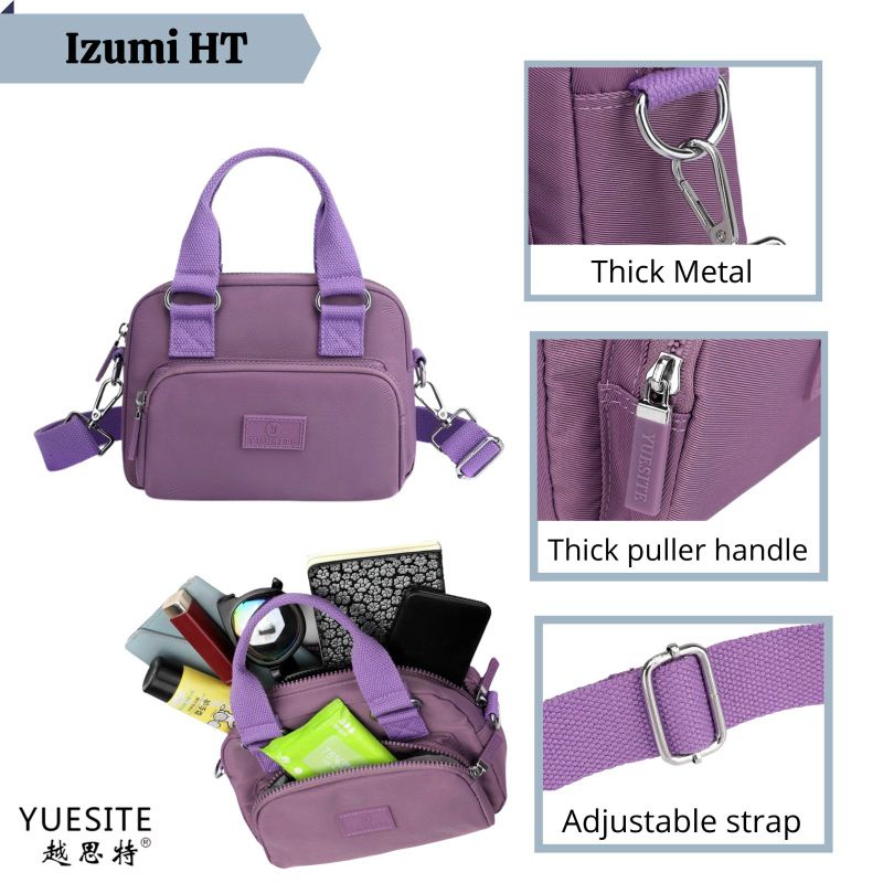 TAS SELEMPANG WANITA TENTENG YUESITE IZUMI HT ORI IMPORT HANDBAG CROSSBODY