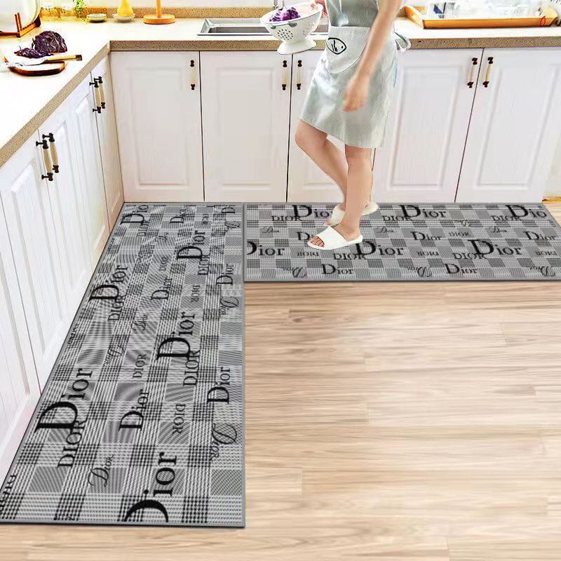 [MURAH] KESET KAKI 2 IN 1 / keset kaki dapur anti slip/keset kaki PANJANG DAN PENDEK TEBAL DAN ANTI SLIP